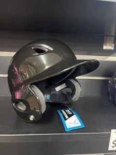 Null MVP Adjustable Batting Helmet – Black Gloss