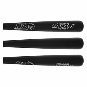 MaxBat Center Cut Birch Wood Baseball Bat: JBMB1BB - Image 2