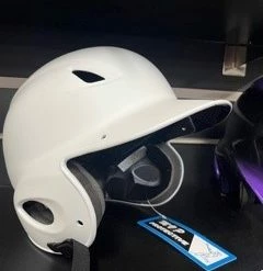 Null MVP Adjustable Batting Helmet – Matte White