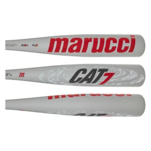 Marucci CAT7 Silver -5 USSSA Baseball Bat: MSBC725S - Image 2