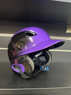 Null MVP Adjustable Batting Helmet β Black / Purple - Image 4