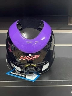 Null MVP Adjustable Batting Helmet β Black / Purple - Image 2