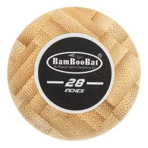 BamBooBat Bamboo Wood Youth Baseball Bat: YHNBB100D Natural/Black - Image 8