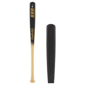BamBooBat Bamboo Wood Youth Baseball Bat: YHNBB100D Natural/Black