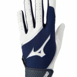 Null Mizuno MVP Youth Batting Gloves – Navy Blue