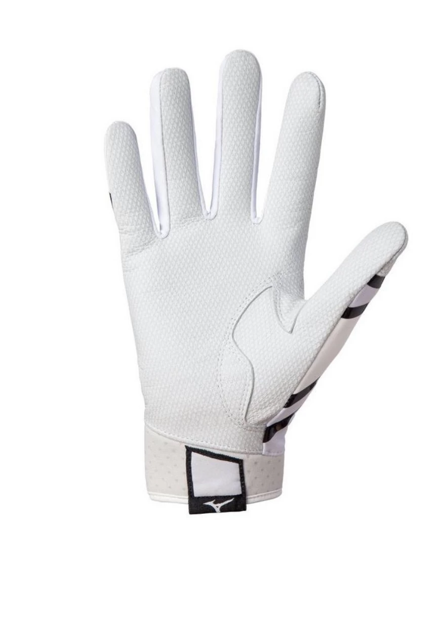 Null Mizuno F-257 Womens Batting Glove β Black - Image 3