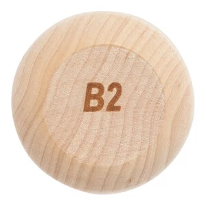 Rawlings Rigid Mac Jack Maple Wood Baseball Bat: BHW1MBL - Image 8