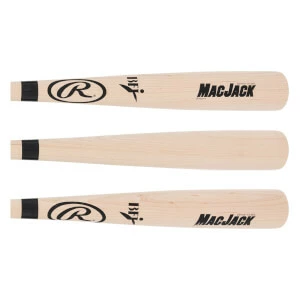 Rawlings Rigid Mac Jack Maple Wood Baseball Bat: BHW1MBL - Image 2
