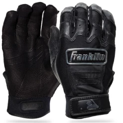 Null FRANKLIN CFX PRO Full Colour CHROME Batting Gloves BLACK