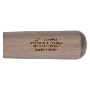 M^Powered H2TC™ Pro Maple Wood Baseball Bat: H2TC271 - Image 4