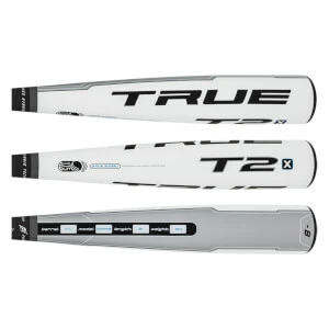 TRUE T2X -8 USSSA Baseball Bat: UT-T2X-20-8 - Image 2