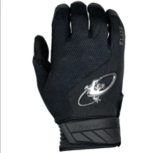 Null Lizard Skins KOMODO ELITE Adult Batting Gloves BLACK
