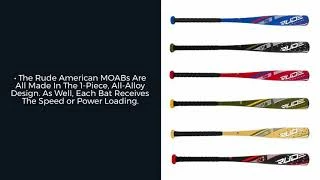Rude American USA Rude American MOAB Power BBCOR Baseball Bat: BBMOAB3P - Image 9