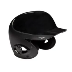 Null Mizuno MVP Series Solid Batting Helmet BLACK