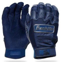 Null FRANKLIN CFX PRO Full Colour CHROME Batting Gloves NAVY