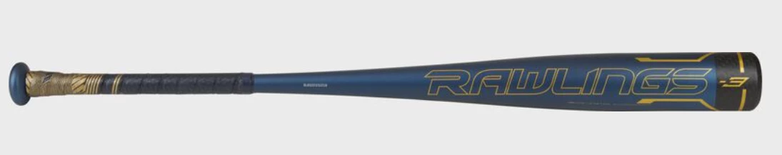 Null Rawlings VELO ACP -3 BBCOR Baseball Bat - Image 2