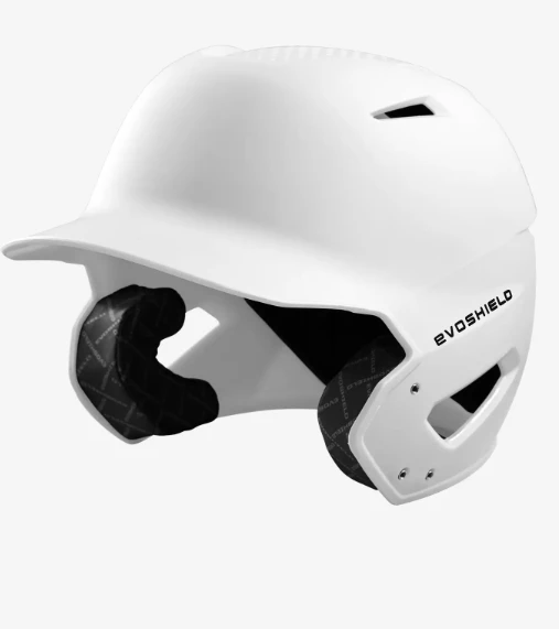 Null EvoShield XVT™ BATTING HELMET – MATTE FINISH White - Image 3